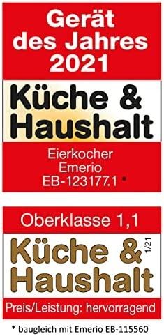Productafbeelding Emerio Eierkoker,6 eieren,licht/e stemindicator (EU-stekker)