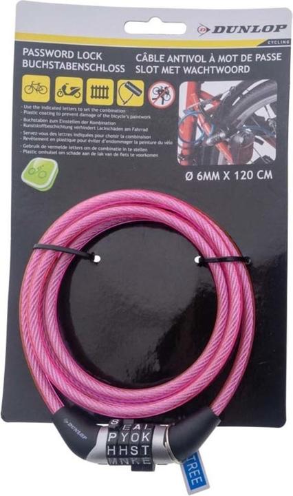 Produktbild Dunlop Fahrradschloss (120 cm)