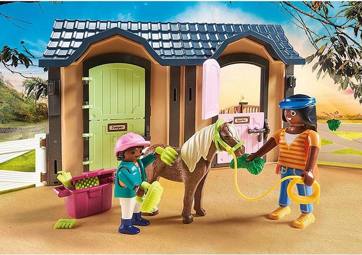 Produktbild Playmobil Reitunterricht mit Pferdeboxen (70995, Playmobil Country)