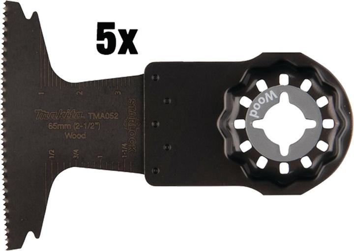 Image du produit Makita Lame de scie plongeante 65mm TMA052 5pcs