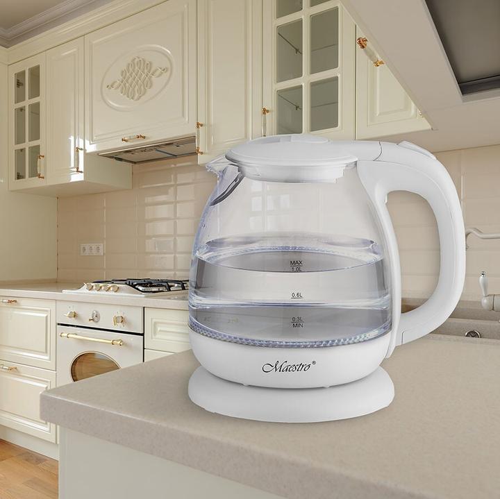 Actual product image Feel-Maestro MR-055-WHITE Wasserkocher (1 l)