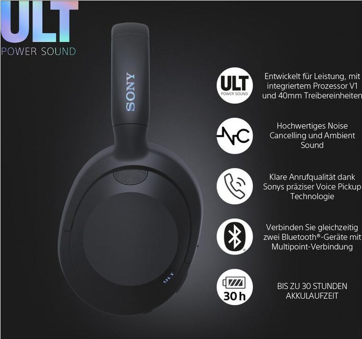 Image du produit Sony ULT Wear (DNC, 30 h, Sans fil)