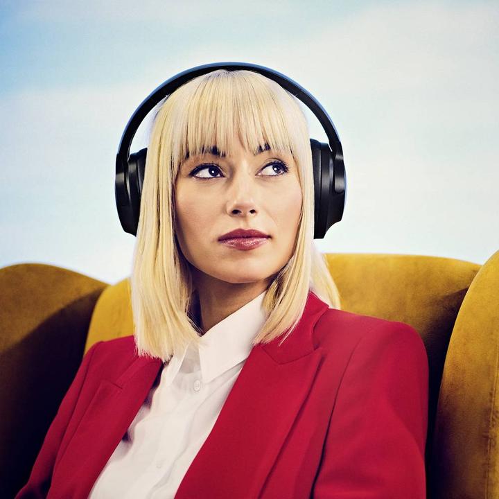Actual product image Panasonic RB-HX330BDEK sw BT headphones ANC,Bluetooth 5.3,XBS,up to 55h (ANC, 55 h, Wireless, Cable)