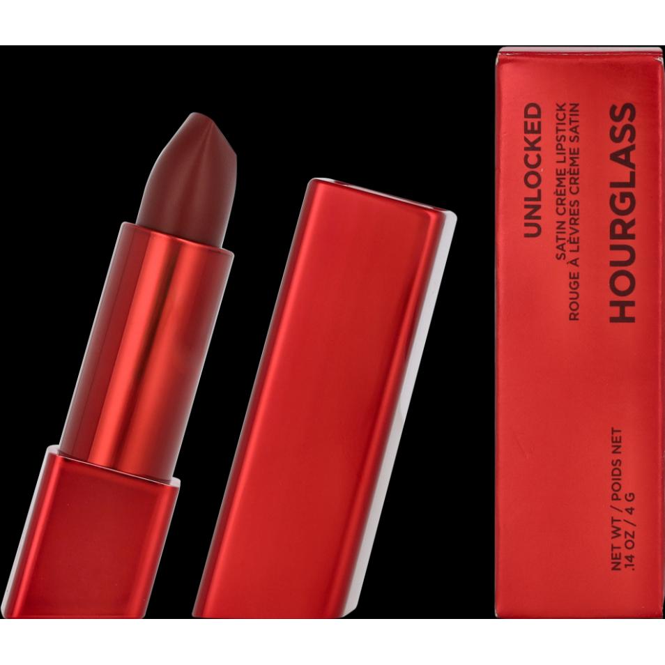 Hourglass, Lippenstift + Lipgloss, Unlocked (Red 0)