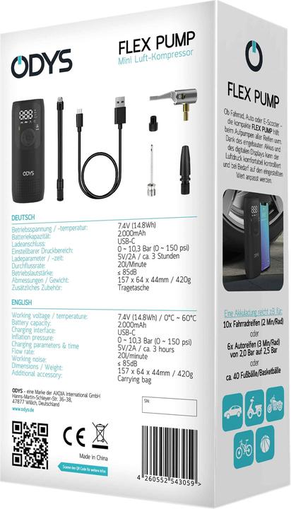 Actual product image Odys FlexPump