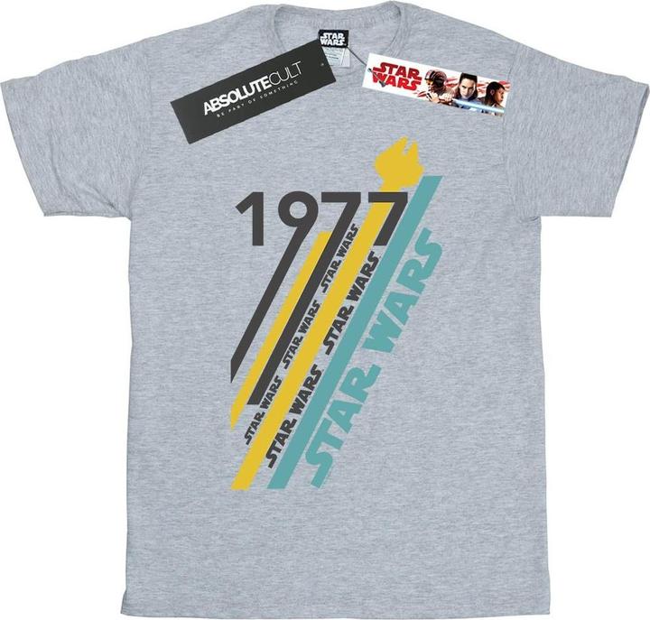 Produktbild Star Wars Retro 77 Stripes TShirt (XXL)