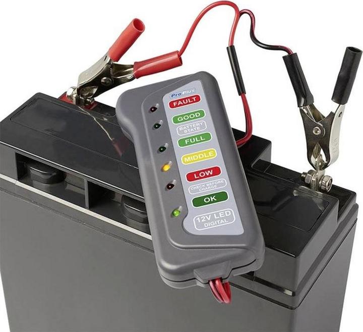 Actual product image ProPlus Battery tester 12V