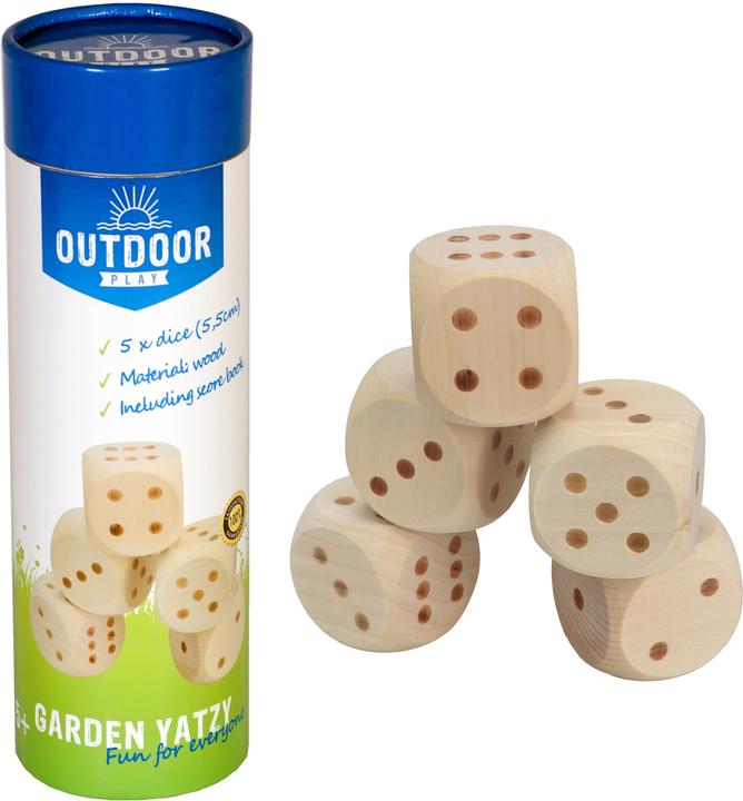 Actual product image Outdoor play Garden Yatzy (German)