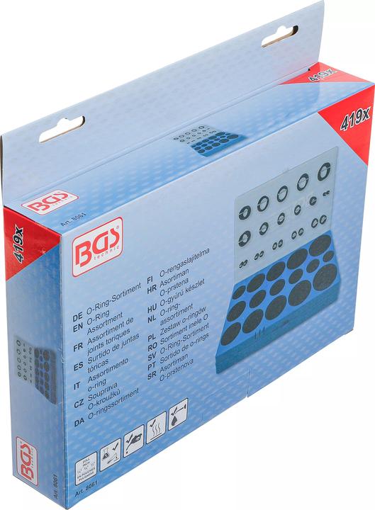 Actual product image BGS O-ring assortment