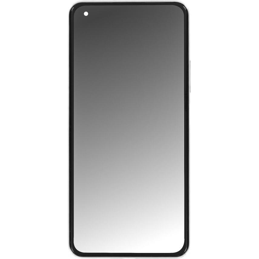 Xiaomi Display Unit + Frame 11 Lite 5G NE silber / weiss 5600040K9D00 (Display, Xiaomi 11 Lite 5G NE), Mobilgerät Ersatz...