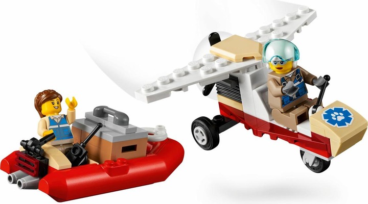 Produktbild LEGO Tierrettungscamp (60307, LEGO City, LEGO Seltene Sets)