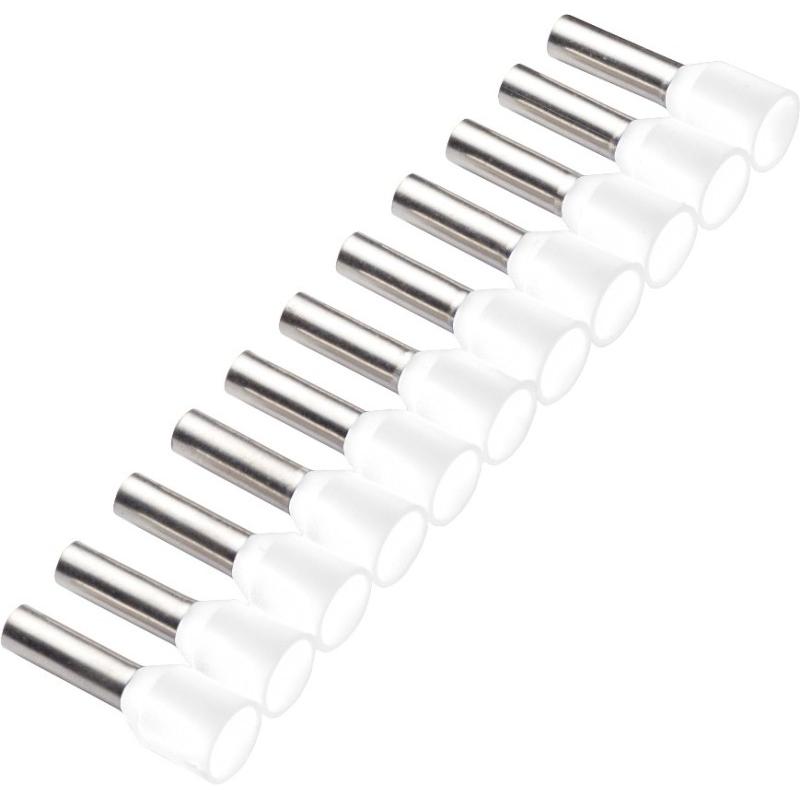 Cimco, Kabelverbindung, Aderendhülse Bandware 0.75 mm² 8 mm Teilisoliert Weiss 18 4482 500 St.