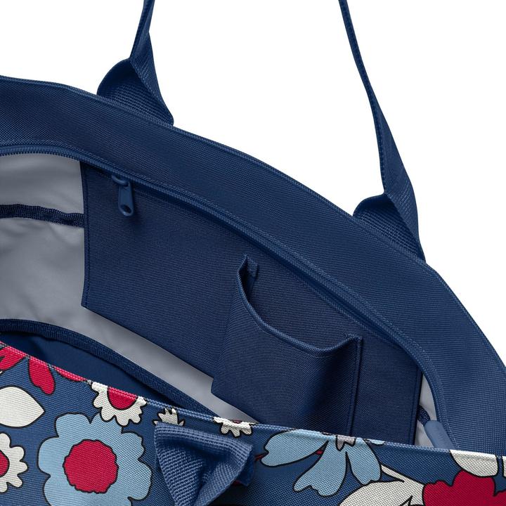 Actual product image reisenthel Bag Shopper e1 Florist Indigo