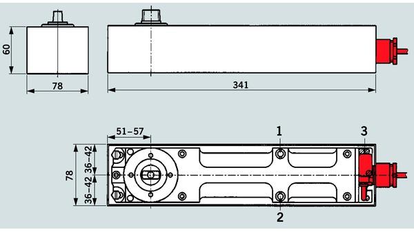 Produktbild Dormakaba Bodentürschliesser BTS 80 EMB (Zimmertür, Eingangstür, Holztür, Balkontür, Indoor)