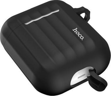 Actual product image Hoco WB10 aizsarg-macins prieks AirPods austinam WB10 (6931474708991) (Headphone sleeve)