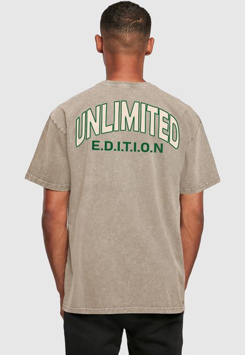 Produktbild Merchcode Unlimited Edition Acid Washed Heavy Oversized Tee - 112643 (XL)
