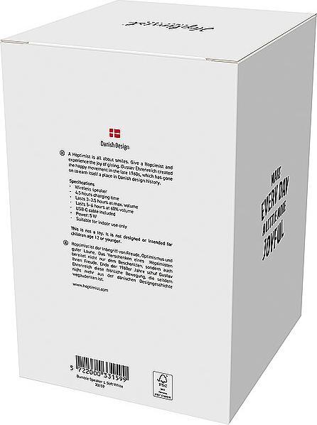 Image du produit Hoptimist Haut-parleur L blanc doux 15cm (6 h)