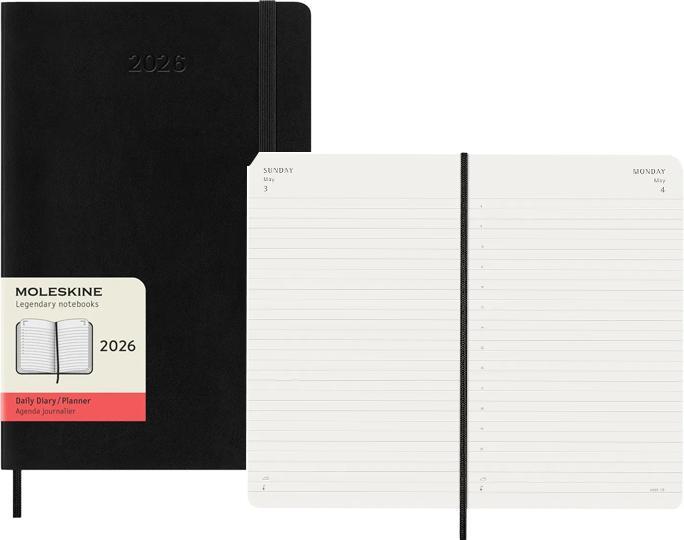 Productafbeelding Moleskine Daily (13 x 21 cm, 1 dag / 1 pagina)