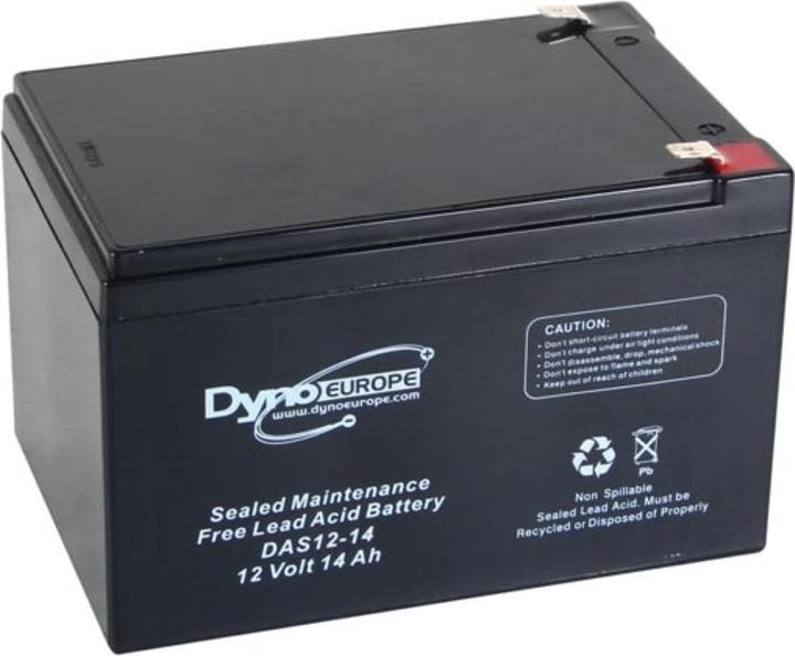 Actual product image Dyno EUROPE BLEIAKKU - 12 V - 14 Ah - 150 x 97 x 99 mm (12 V, 14000 mAh)