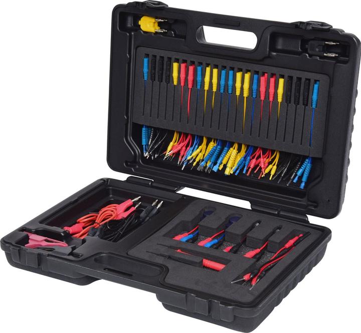 Actual product image KS Tools Kit de câbles de test et de mesure 12/24V Master diagnostics, 92 pcs (92 pieces)
