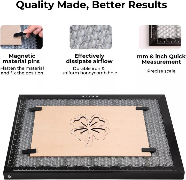 Image du produit XTool M1 Riser Base avec panneau en nid d'abeille