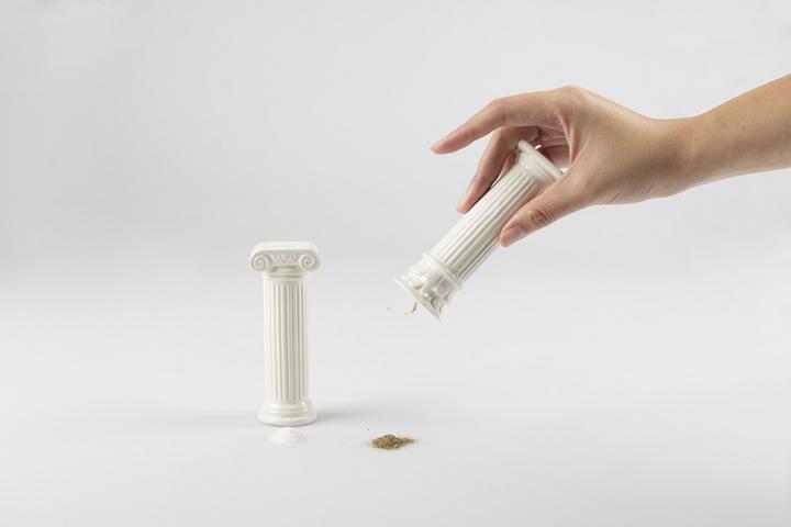 Produktbild Doiy Hestia Salt & Pepper Mills Columns White (Salz, Pfeffer)