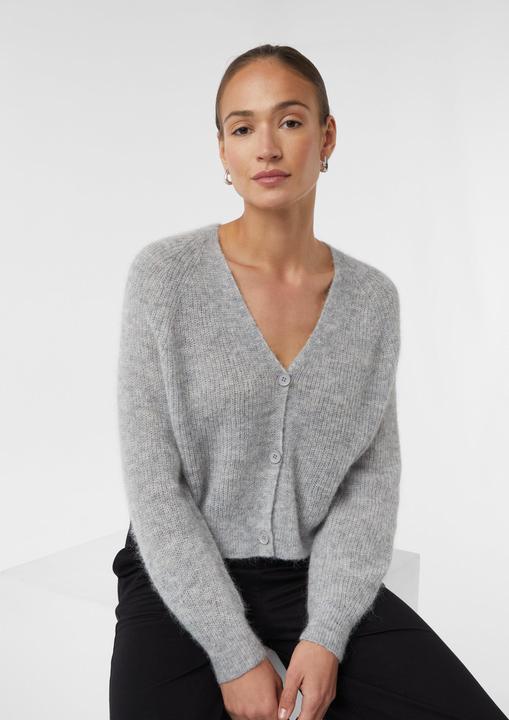 Actual product image Comma Strickjacke Strickcardigan aus Alpakamix (S)