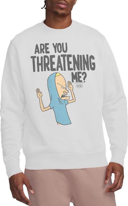 Actual product image Universal Textiles Unisex Adult Are You Threatening Me? Sweatshirt (XL)