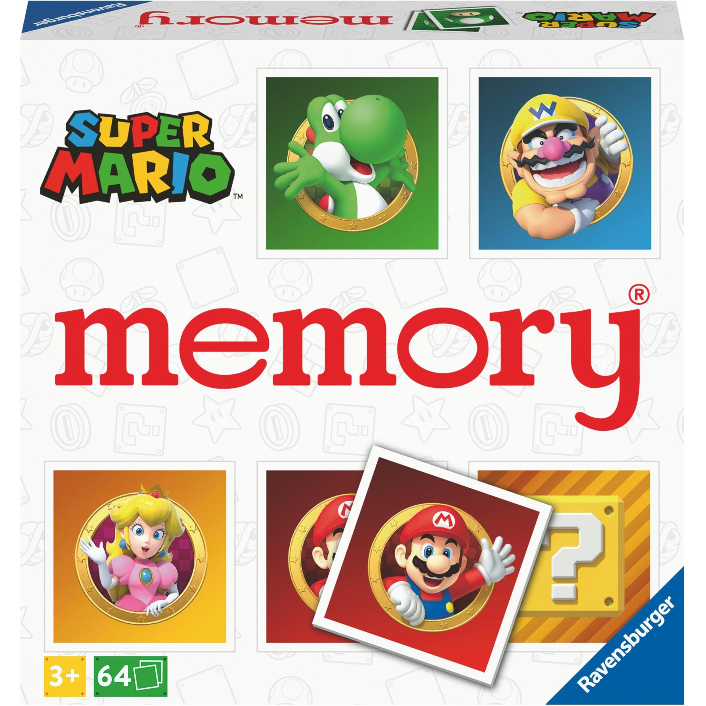 Ravensburger Super Mario memory (Deutsch, Polnisch, Englisch, Portugiesisch, Niederländisch, Französisch, Italienisch, S...