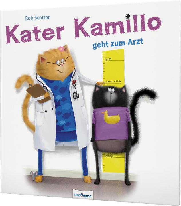 Produktbild Kater Kamillo geht zum Arzt (Deutsch, Rob Scotton, Sylvia Tress, 2018)