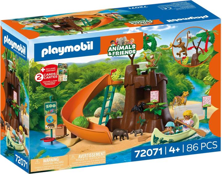 Image du produit Playmobil 72071 Zoo: Dschungelabenteuer (72071)