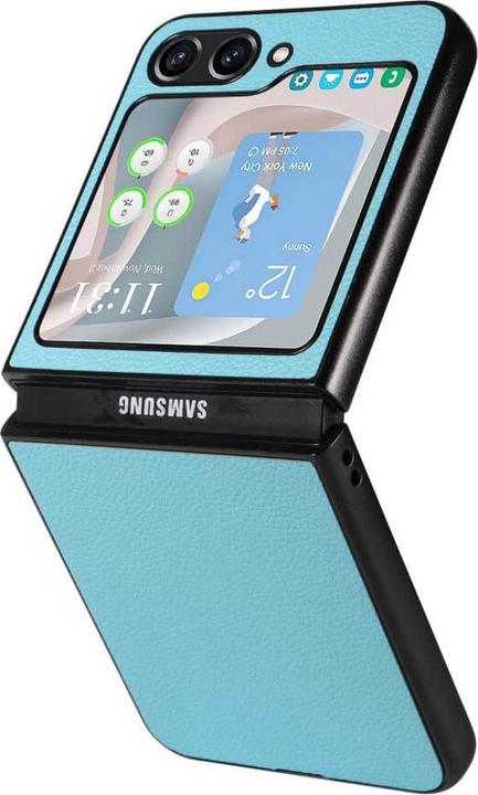 Image du produit Cover-Discount Galaxy Z Flip5 - Housse hybride bleu clair (Samsung Galaxy Z Flip5)