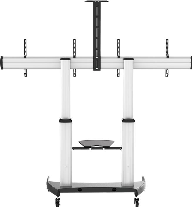 Actual product image LogiLink TV/monitor trolley 37-60"" height-adjustable (60", 50 kg)