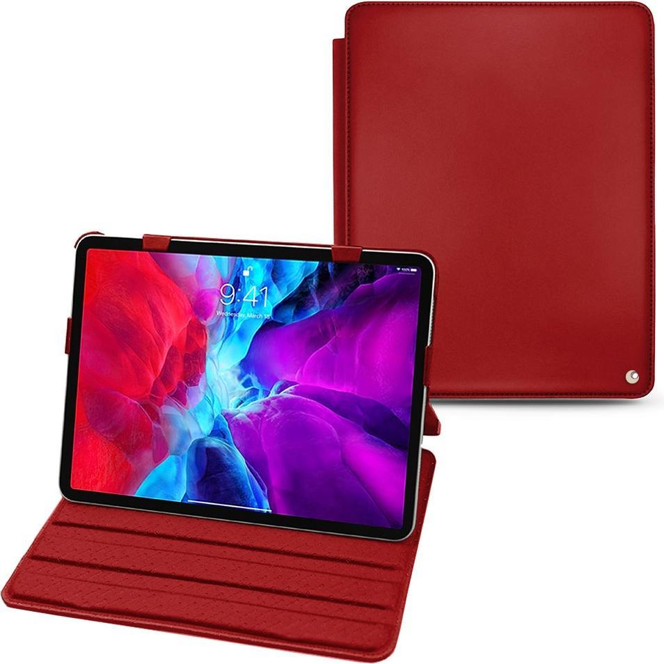 Noreve Lederschutzhülle horizontal (iPad Pro 12.9 2020 (4. Gen)), Tablet Hülle, Rot
