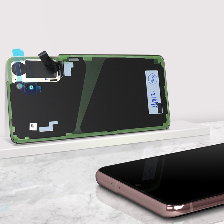 Image du produit Samsung Couvercle de batterie original, dos Galaxy S21 Plus - Phantom Red