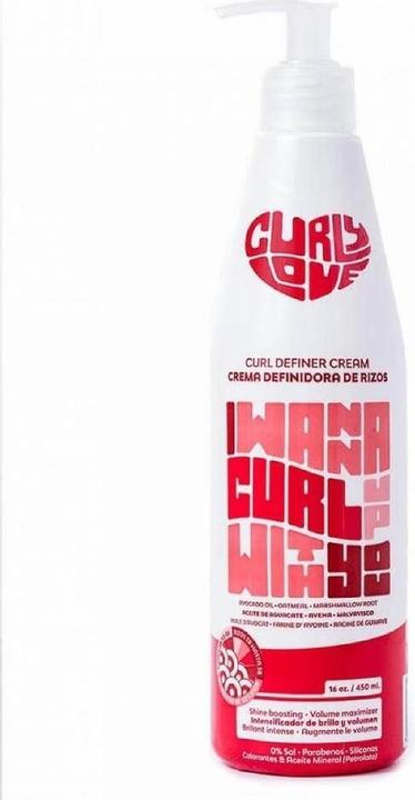 Curly Love Curl Definer Cream Unique 450ml (Haarpaste, 450 ml)