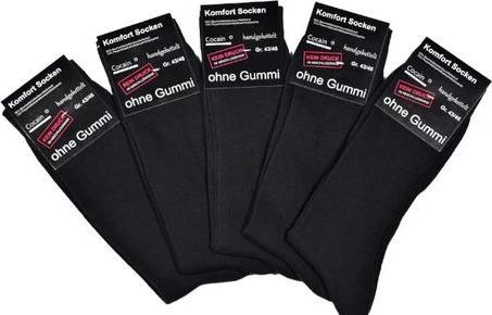 Immagine prodotto Cocaine Socks Komfort 35/38, Schwarz (ohne Gummibund) – Damensocken (confezione da 10, 39 - 42)