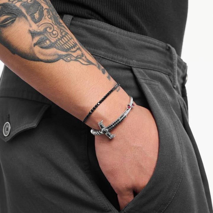 Immagine prodotto Thomas Sabo Tennisarmband (21 cm, Argento)