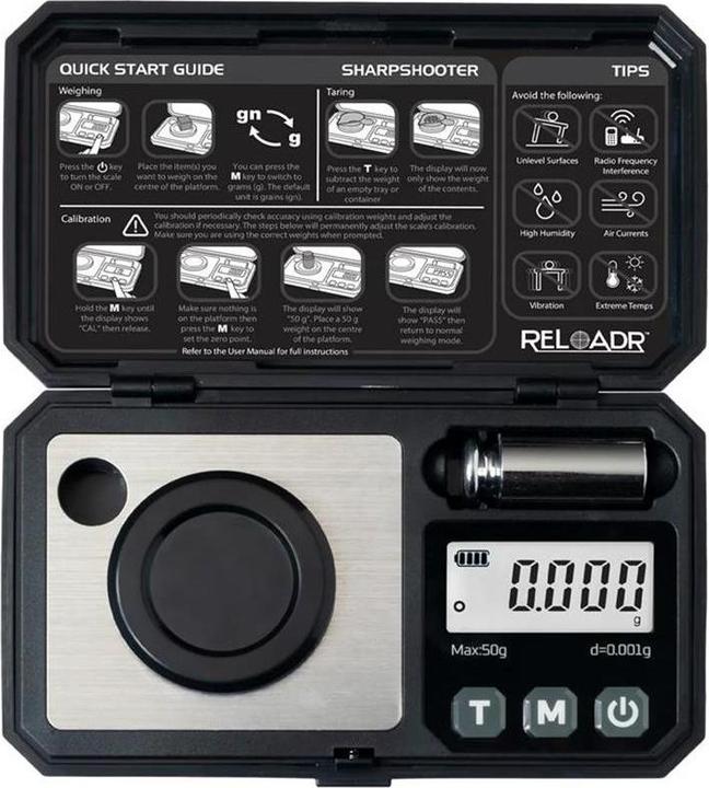 Image du produit OnBalance On Balance Sharpshooter Reloading Scalte Kit 50 x 0.001g