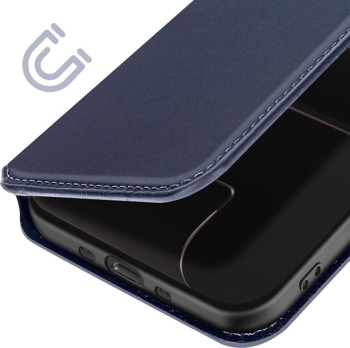 Produktbild OEM Book case DUAL POCKET Book case for IPHONE 17 Air navy (Apple iPhone 17)