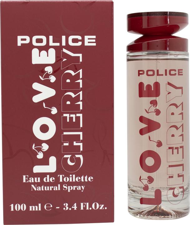 Actual product image Police Contemporary Love Cherry Eau De Toilette 100ml Spray (Eau de toilette, 100 ml)