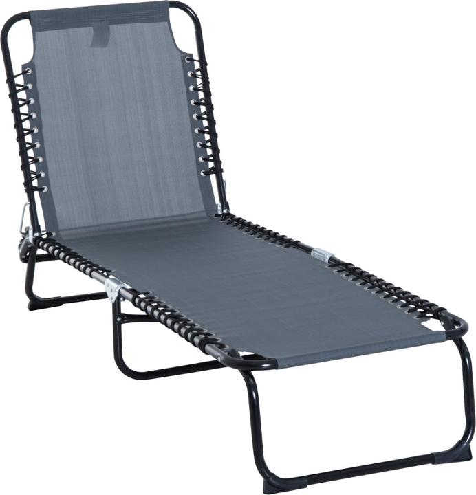 Actual product image Outsunny Folding lounger (189 cm)