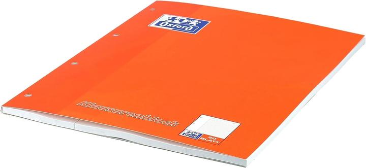 Actual product image Oxford 5-pack of A4 examination pad, ruled with margin (A4, Lined, No binding)