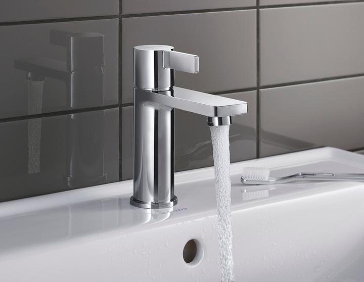 Produktbild Duravit EH-WT-MI D-NEO M mit Zugstangen-Ablaufgarnitur chrom