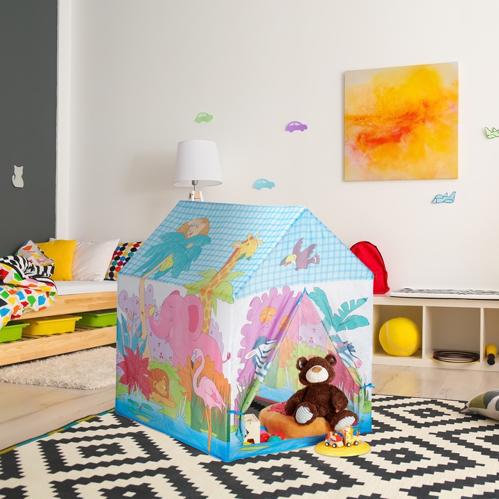 Actual product image Relaxdays Jungle Play Tent