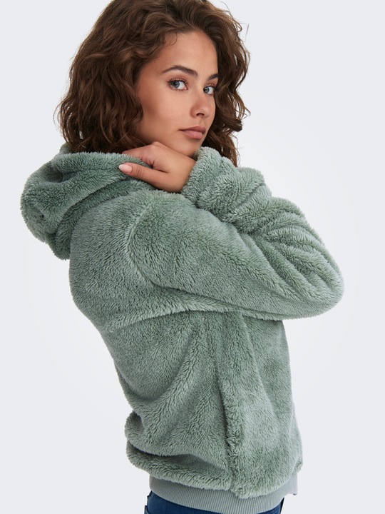 Produktbild Only Kapuze Jacke Teddyfell Jacke (S)