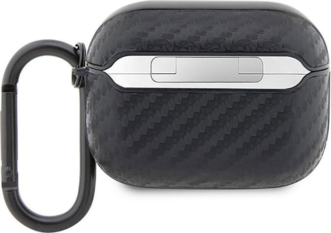 Actual product image BMW BMAPWMPUCA2 AirPods Pro cover czarny/black Carbon Double Metal Logo (Headphone bag)