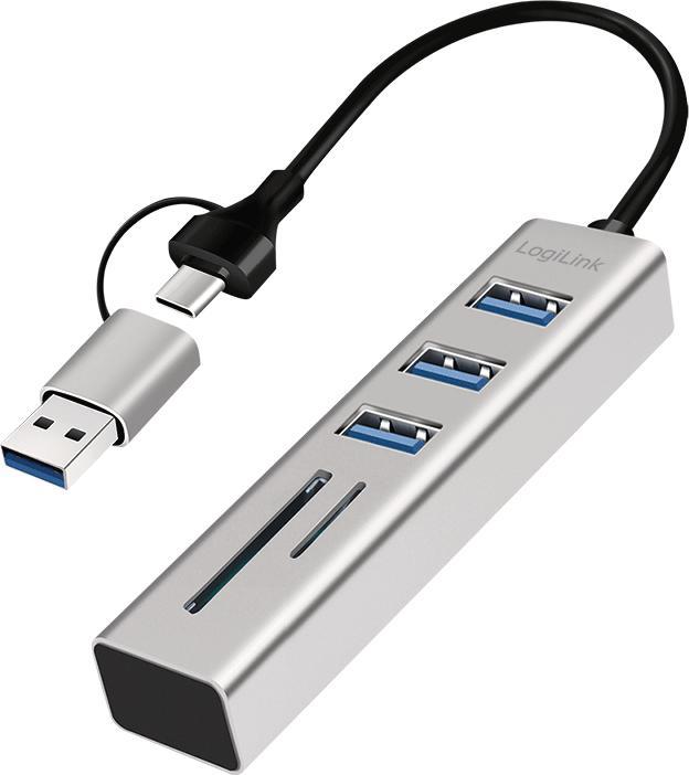 LogiLink Prüfen (USB-A, USB-C, 5 Ports)