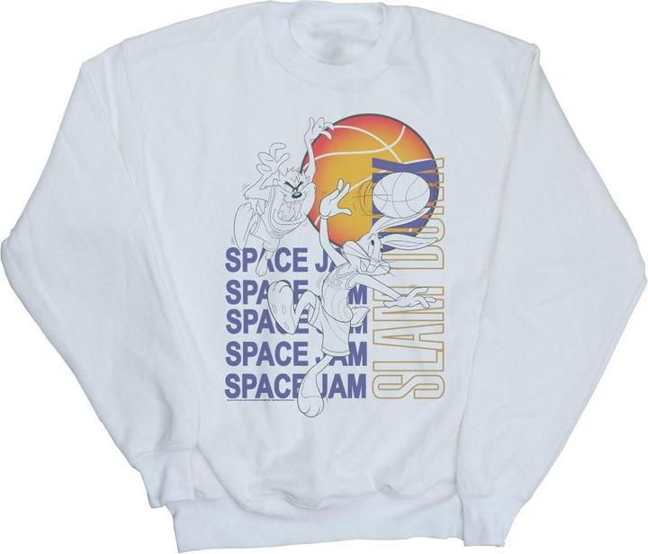 Actual product image Space Jam Mens Slam Dunk Alt Sweatshirt (4XL)