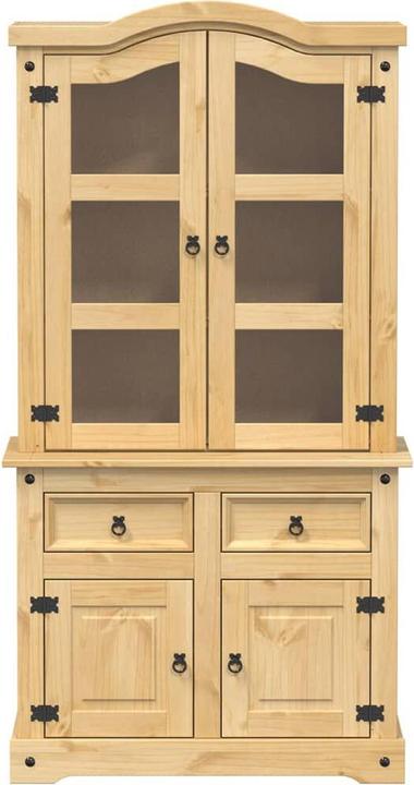 Produktbild vidaXL Vitrinenschrank (100 x 48.50 x 179 cm)